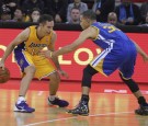 Golden State Warriors v Los Angeles Lakers