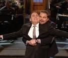 Leo on SNL with Jonah Hill