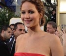 Jennifer Lawrence at the 2013 Golden Globes