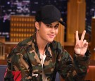 Justin Bieber Visits 'The Tonight Show Starring Jimmy Fallon'