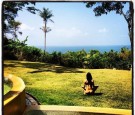 Michelle Rodriguez posted this naked photo over at Instagram while in Thailand