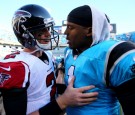 Carolina Panthers & Atlanta Falcons Quarterbacks Cam Newton and Matt Ryan