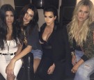 Kourtney Kardashian, Kendall Jenner, Kim Kardashian and Khloe Kardashian