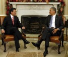US President Obama With Mexico President Nieto