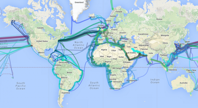 international Fiber-optic communications cables 2015