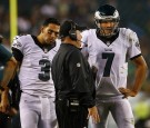 Philadelphia Eagles Quarterbacks Mark Sanchez and Sam Bradford