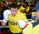 Canelo Alvarez Media Workout