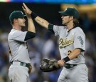 Oakland Athletics v Los Angeles Dodgers