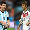 Lionel Messi and Thomas Müller