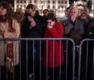 Crowds Attend Memorial Service At Notre Dame Cathedral In Paris