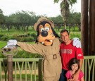 Adam Sandler Visits Disney's Animal Kingdom Lodge