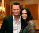 Matthew Perry and Courteney Cox 