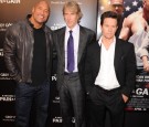 Dwayne Johnson, Michael Bay and Mark Wahlberg