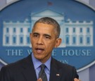 President Obama Holds Press Conference At White House