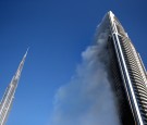 Address Downtown Hotel Fire, Dubai 