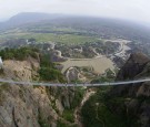 Glass Suspension Bridge Is Open To The Public In Hunan