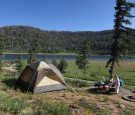 Camping Trip near a Lake