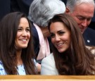 Pippa and Kate Middleton 