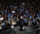 Bernie Sanders Campaigns Across Iowa Ahead Of Caucuses