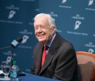 Former President Jimmy Carter Holds News Conference On His Cancer Diagnosis