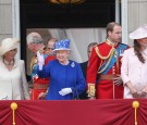 Camilla Parker-Bowles, Queen Elizabeth and Kate Middleton 