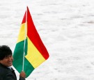 Bolivian President Evo Morales