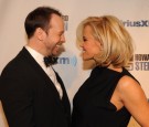 Jenny McCarthy and  Donnie Wahlberg At SiriusXM's 