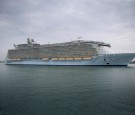 World's Largest Cruise Ship Docks In Southampton