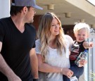 Hilary Duff and Mike Comrie With Their Son In Hollywood 