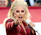 Lady Gaga Sings The National Anthem At Super Bowl 50