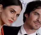 Actors Nikki Reed and Ian Somerhalder