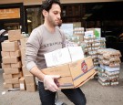 Cast And Crew Of 'Saints & Strangers' Volunteer At The Food Bank Of NYC Community Kitchen As Part Of National Geographic Channel And Feeding America's Partnership To Fight Hunger Nationwide