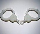 A photo of handcuffs