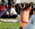 Revellers Enjoy Melbourne Cup Day Festivities