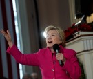 Hillary Clinton Holds Last Campaign Event Of 2015 In New Hampshire