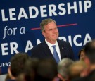 Republican Presidential Candidate Jeb Bush Holds South Carolina Primary Night Gathering
