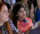 Immigrant Children Sworn In At Florida Naturalization Ceremony