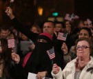Naturalization Ceremony Held For Hundreds Of Immigrants In Oakland, California