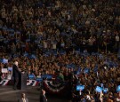 Democratic Presidential Candidate Bernie Sanders Campaigns In Western Massachusetts