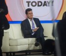 Actor Charlie Sheen Makes Announcement On Today Show During Interview With Matt Lauer