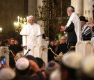 Pope Francis Visits The Synagogue of Rome 