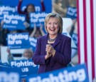 Hillary Clinton Files For The NH Primary And Campaigns In The State