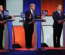 Marco Rubio (R-FL), Donald Trump and Sen. Ted Cruz (R-TX) 